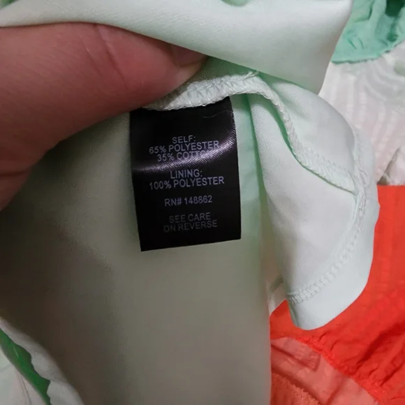 Torrid maxi seersucker tiered‎ colorblock dress size 2 (18/20) - Picture 8 of 8